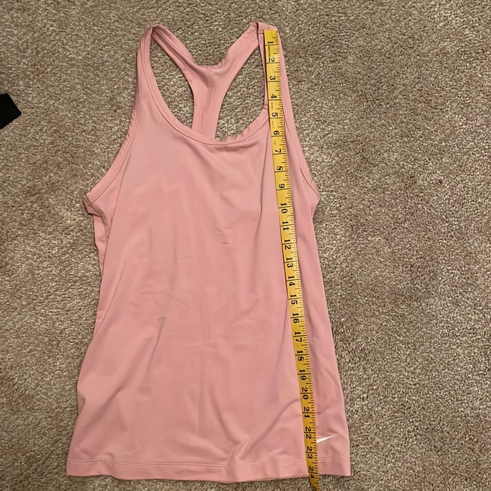 Nike Pink Racerback Tank Top - Picture 11 of 11